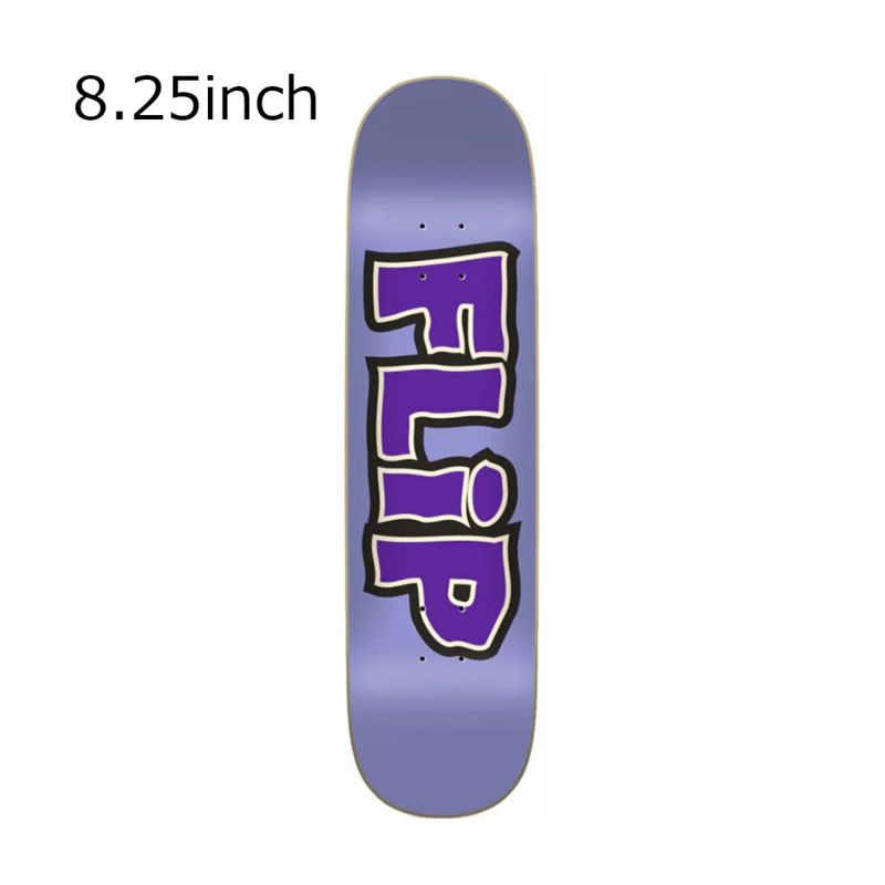 フリップFLIPスケボースケートボードデッキ板MELTDOWNPURPLE8.2531090667