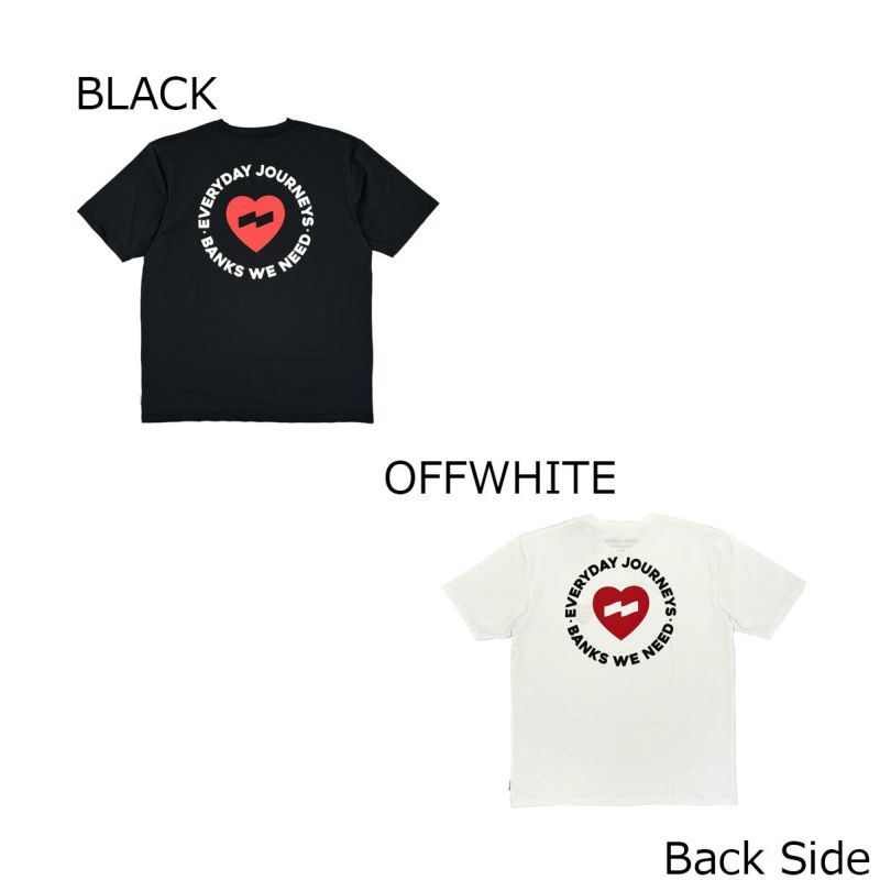 バンクスジャーナルBANKSJOURNALサーフィンサーフウェア半袖TシャツHMSURFTEEBK251MHT02メンズ男性25SP春夏