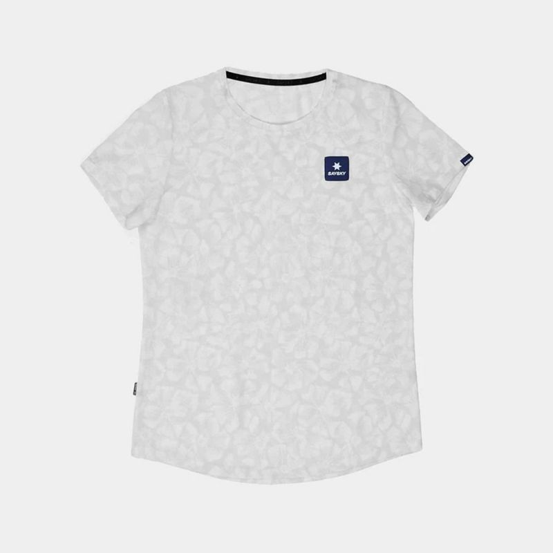 セイスカイ SAYSKY ランニング ウェア 半袖 Tシャツ Flower