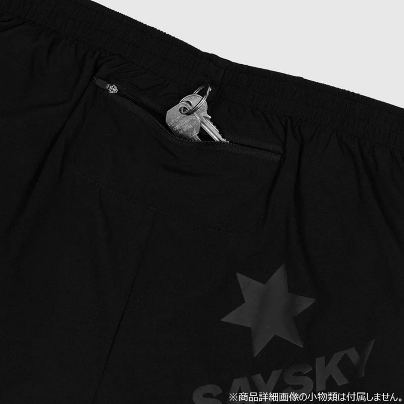 セイスカイSAYSKYランニングウェアボトムスショートハーフパンツ短パンPaceShorts6inchXMRSH22C901メンズ男性25SP春夏