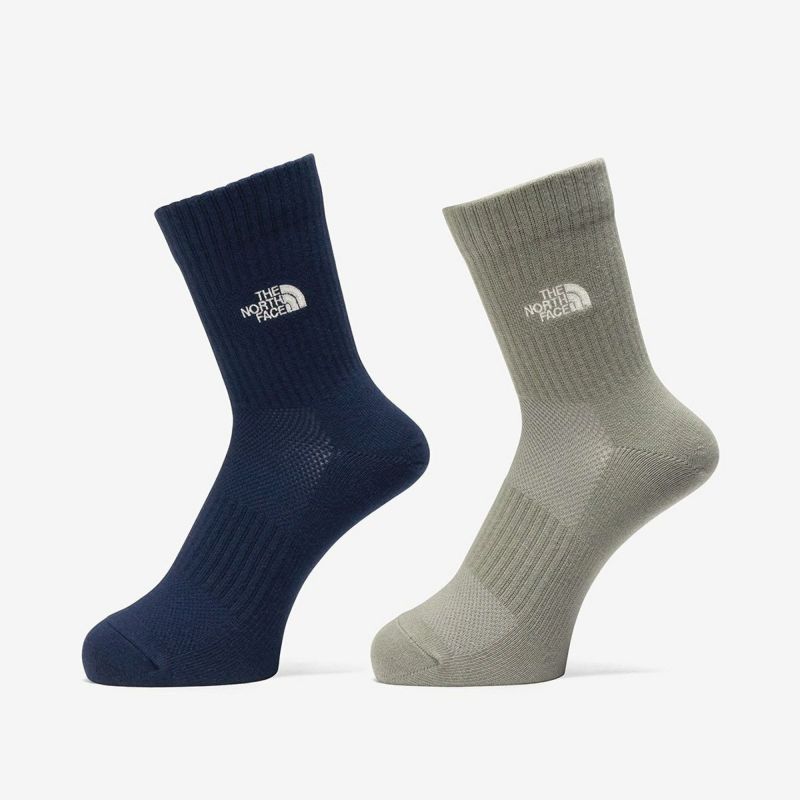 ザ・ノース・フェイスTHENORTHFACEアウトドアカジュアルソックス靴下TNFロゴ2PクルークールマックスLOGO2PCREWCOOLMAXNN82516-ECメンズレディースユニセックス25SS春夏