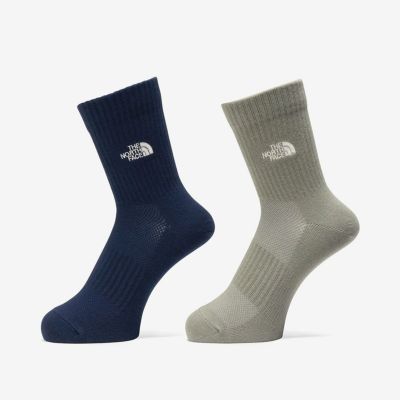 ザ・ノース・フェイスTHENORTHFACEアウトドアカジュアルソックス靴下TNFロゴ2PクルークールマックスLOGO2PCREWCOOLMAXNN82516-ECメンズレディースユニセックス25SS春夏