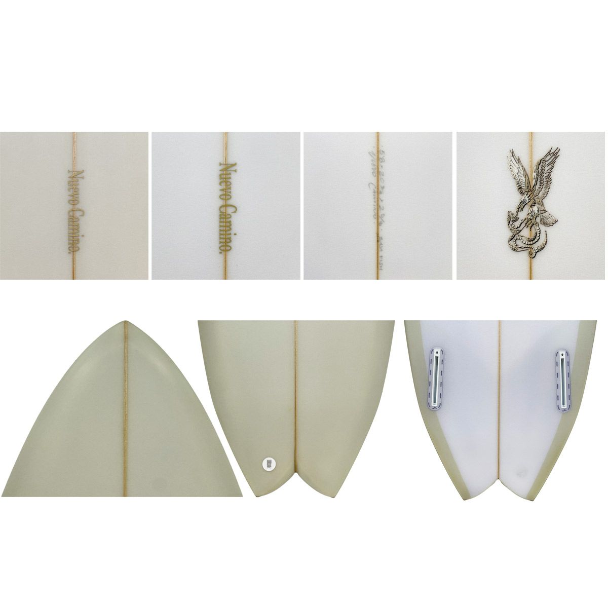 ヌエヴォカミーノNuevoCaminoサーフィンサーフサーフボード板BAJAFISH5.8220000030453