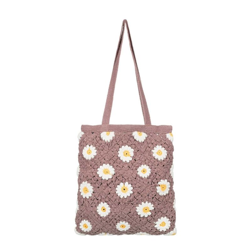 ロキシーROXYサーフィンサーフ鞄バッグトートバッグWANDERINGBEACHウィメンズクロシェバッグERJBT03413レディース女性25SP春夏