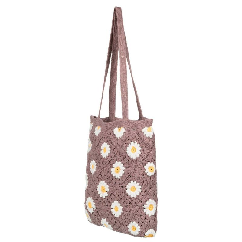 ロキシーROXYサーフィンサーフ鞄バッグトートバッグWANDERINGBEACHウィメンズクロシェバッグERJBT03413レディース女性25SP春夏