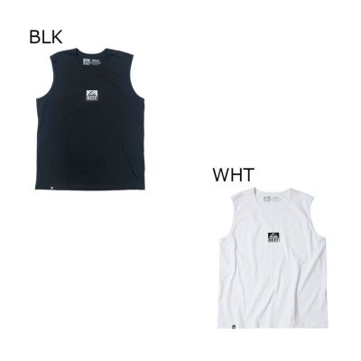 リーフREEFサーフィンサーフサーフウェアノースリーブタンクトップREEFPLATINGSQUARELOGOTANKRFTTM2502メンズ男性25SU春夏