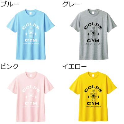 ゴールドジムGOLD'SGYMジムフィットネストレーニングウェア半袖TシャツキッズTシャツ(クラシックジョー)G2229ジュニアキッズ子ども男の子女の子