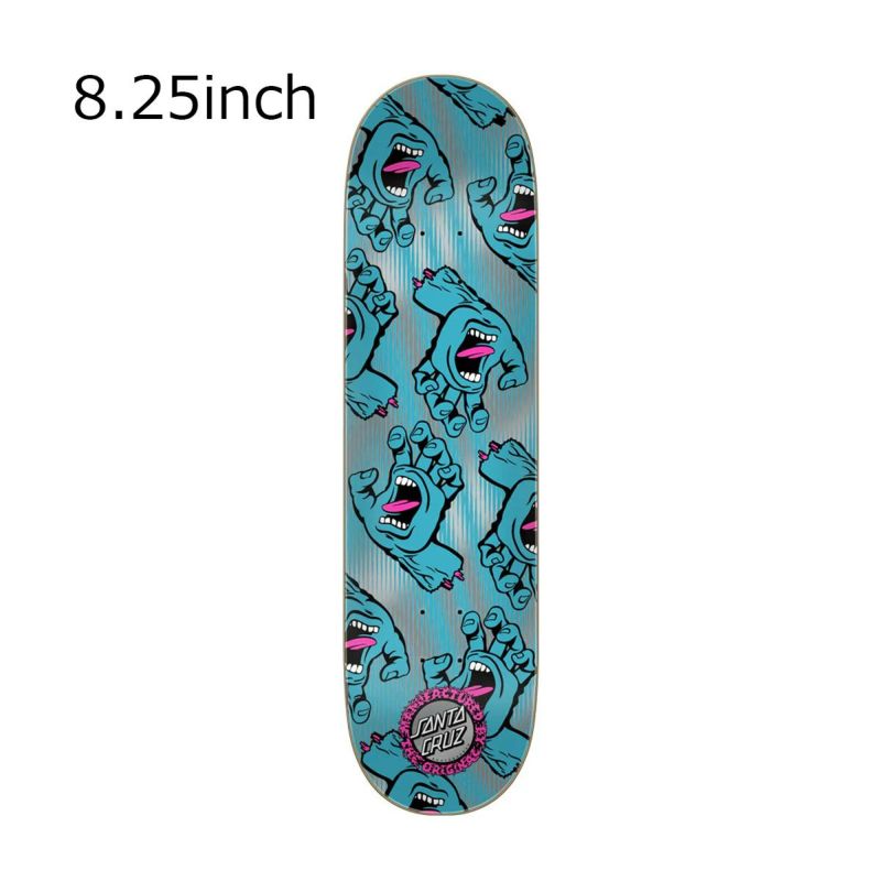サンタクルーズSANTACRUZスケボースケートボードデッキ板HANDSALLOVER8.2531022583