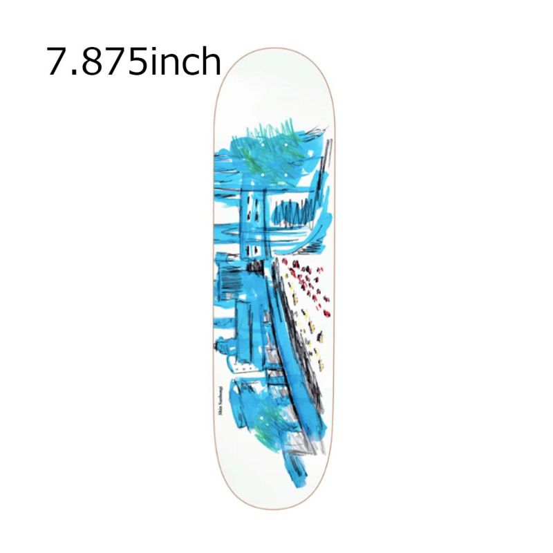 ポーラーPOLARスケボースケートボードデッキ板シンサンボンギシンシティShinSanbongiShinCity7.875PSC-SP25-98-7875