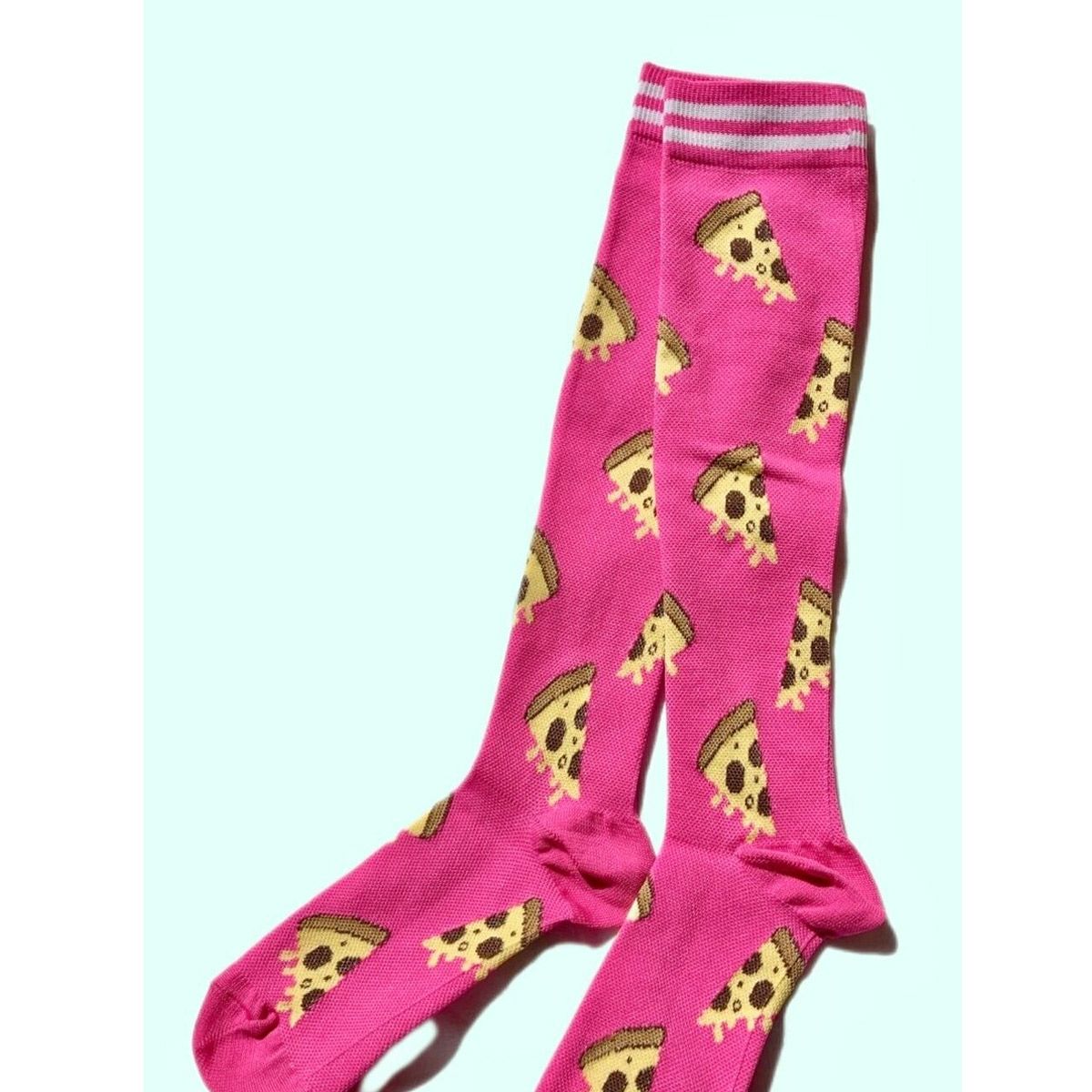 ファンランFanrunnnランニングソックス靴下軽着圧スポーツランニングハイソックスPizzaJ16PIZZA-J16レディース女性25SP春夏