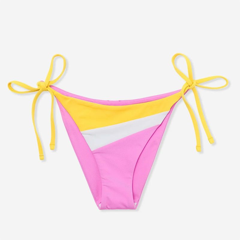 ハーレーHurleyサーフィンサーフ水着ファッション水着サマーブロックチーキータイサイドボトムSUMMERBLOCKCHKYTIESIDEBTMHU052B5-25SSレディース女性25SU春夏