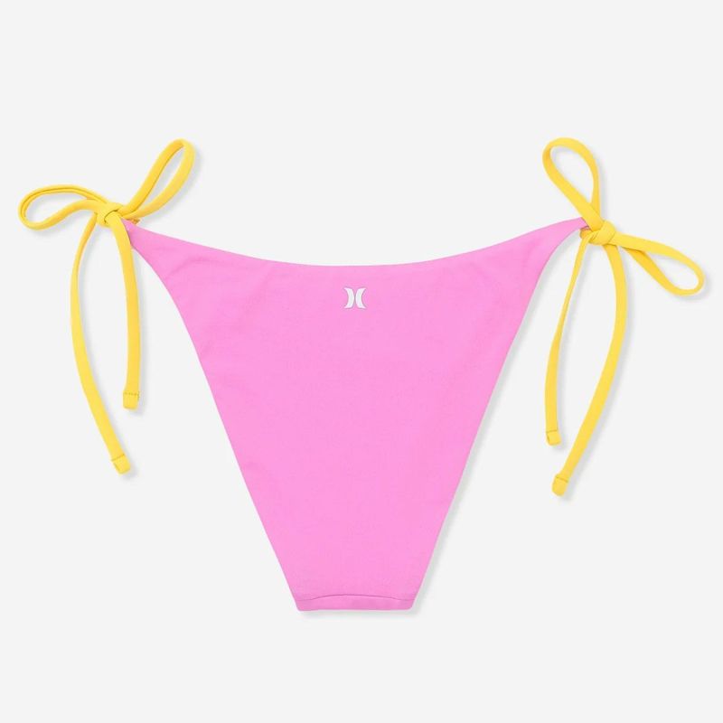 ハーレーHurleyサーフィンサーフ水着ファッション水着サマーブロックチーキータイサイドボトムSUMMERBLOCKCHKYTIESIDEBTMHU052B5-25SSレディース女性25SU春夏