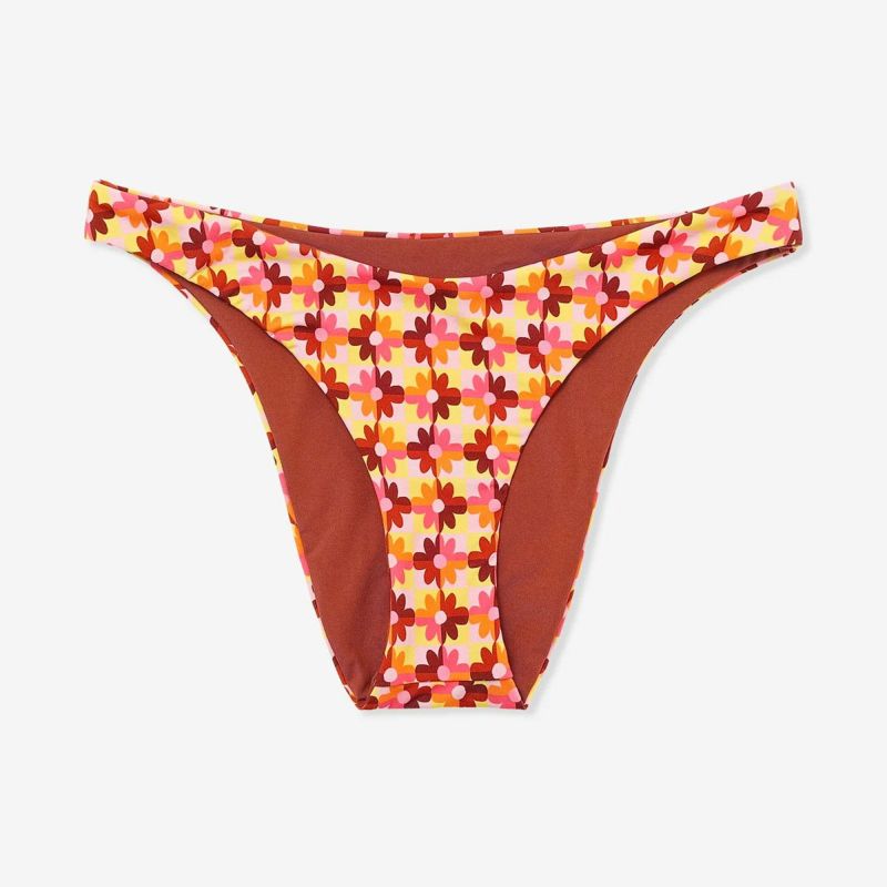 ハーレーHurleyサーフィンサーフ水着ファッション水着デイジータイルチーキースクープボトムDAISYTILECHEEKYSCOOPBTMHU061B5-25SSレディース女性25SU春夏