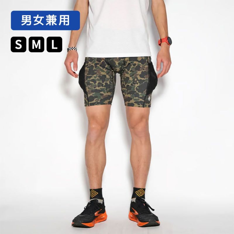 エルドレッソELDORESOランニングウェアボトムスショートハーフパンツ短パンPatrickMiddleSpatsE2405615メンズレディースユニセックス25SP春夏