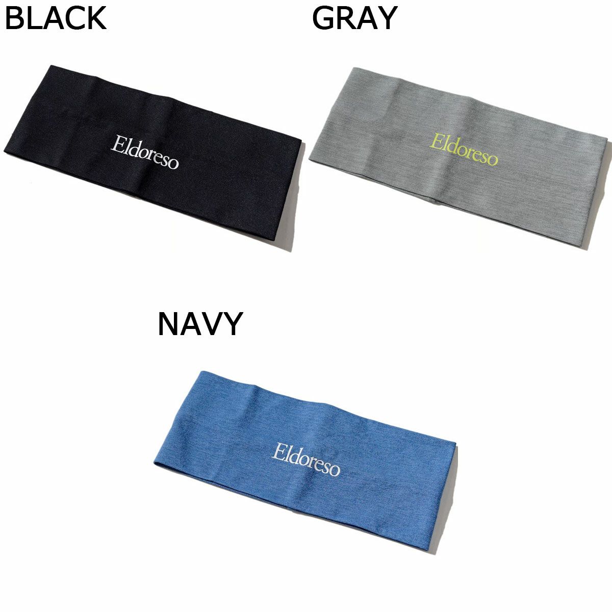 エルドレッソELDORESOランニングアクセサリーHairBandE7904115メンズレディースユニセックス25SP春夏