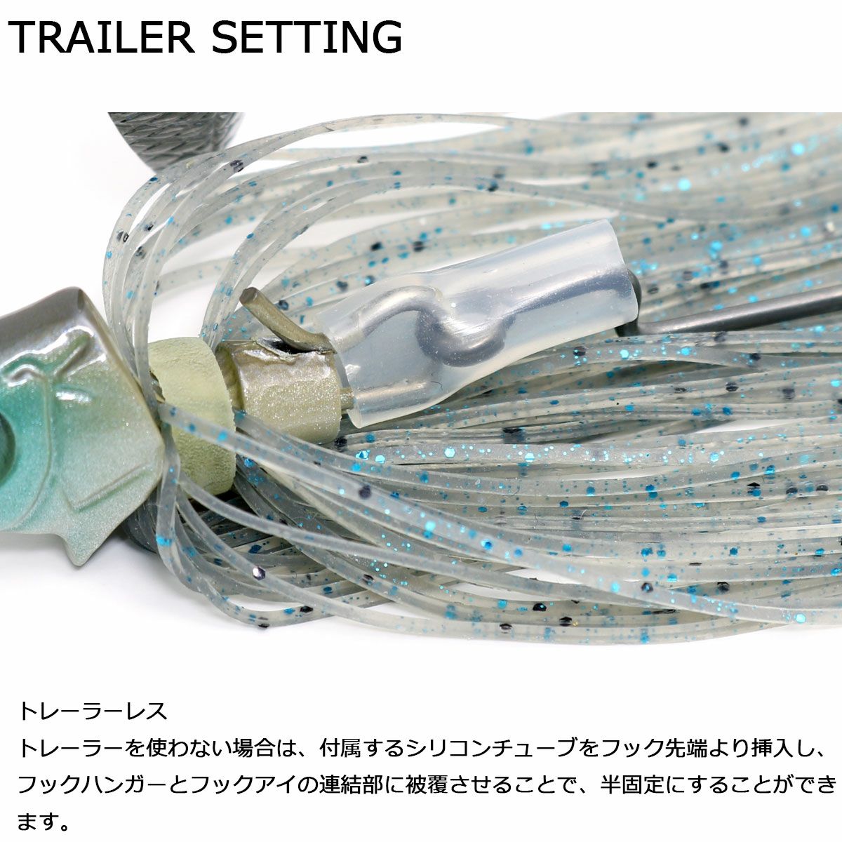 デプスDEPSフィッシング釣りルアーGLIDEHEADSPINNERBAIT3/8グライドヘッドスピナーベイト3/8#03ブルースモーク0004-3803