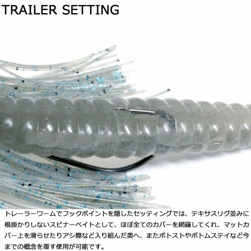 デプスDEPSフィッシング釣りルアーGLIDEHEADSPINNERBAIT3/8グライドヘッドスピナーベイト3/8#10デッドグラス0004-3810