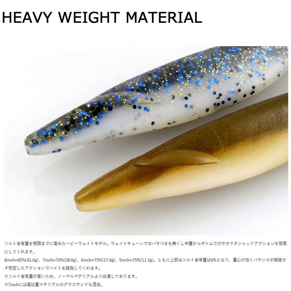 デプスDEPSフィッシング釣りルアーソフトベイトSAKAMATASHAD5サカマタシャッド5#129リザーバーシャッド0125-5129