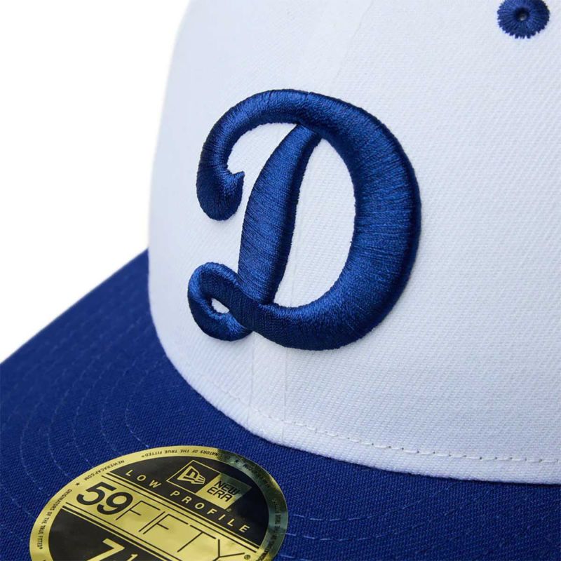 ニューエラNEWERAアウトドアカジュアル帽子キャップLP59FIFTYDodgersPackロサンゼルスドジャースホワイトダークロイヤルバイザー14388388メンズレディースユニセックス25SP春夏