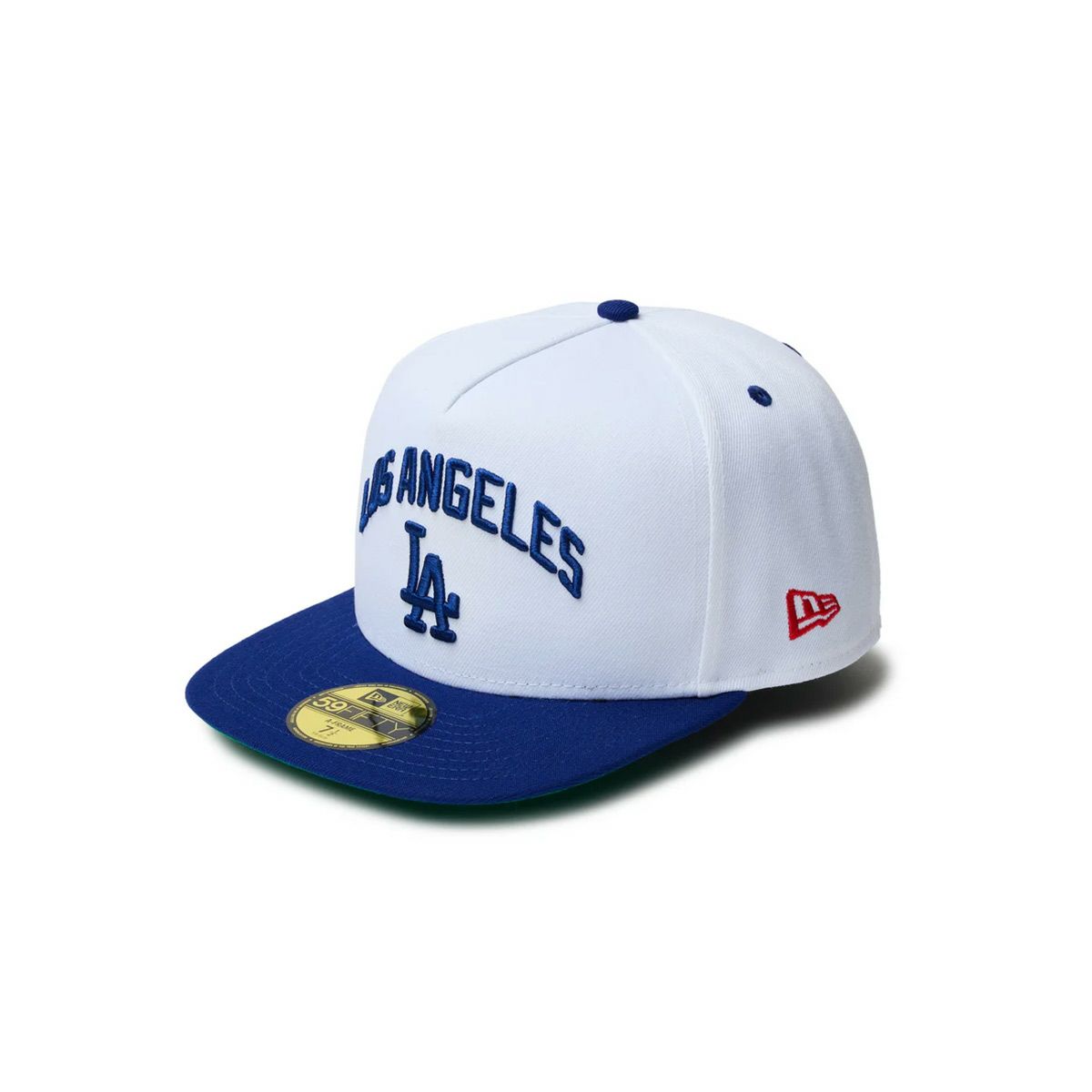 ニューエラNEWERAアウトドアカジュアル帽子キャップ59FIFTYA-FrameDodgersPackロサンゼルスドジャースホワイトダークロイヤルバイザー14388819メンズレディースユニセックス25SP春夏