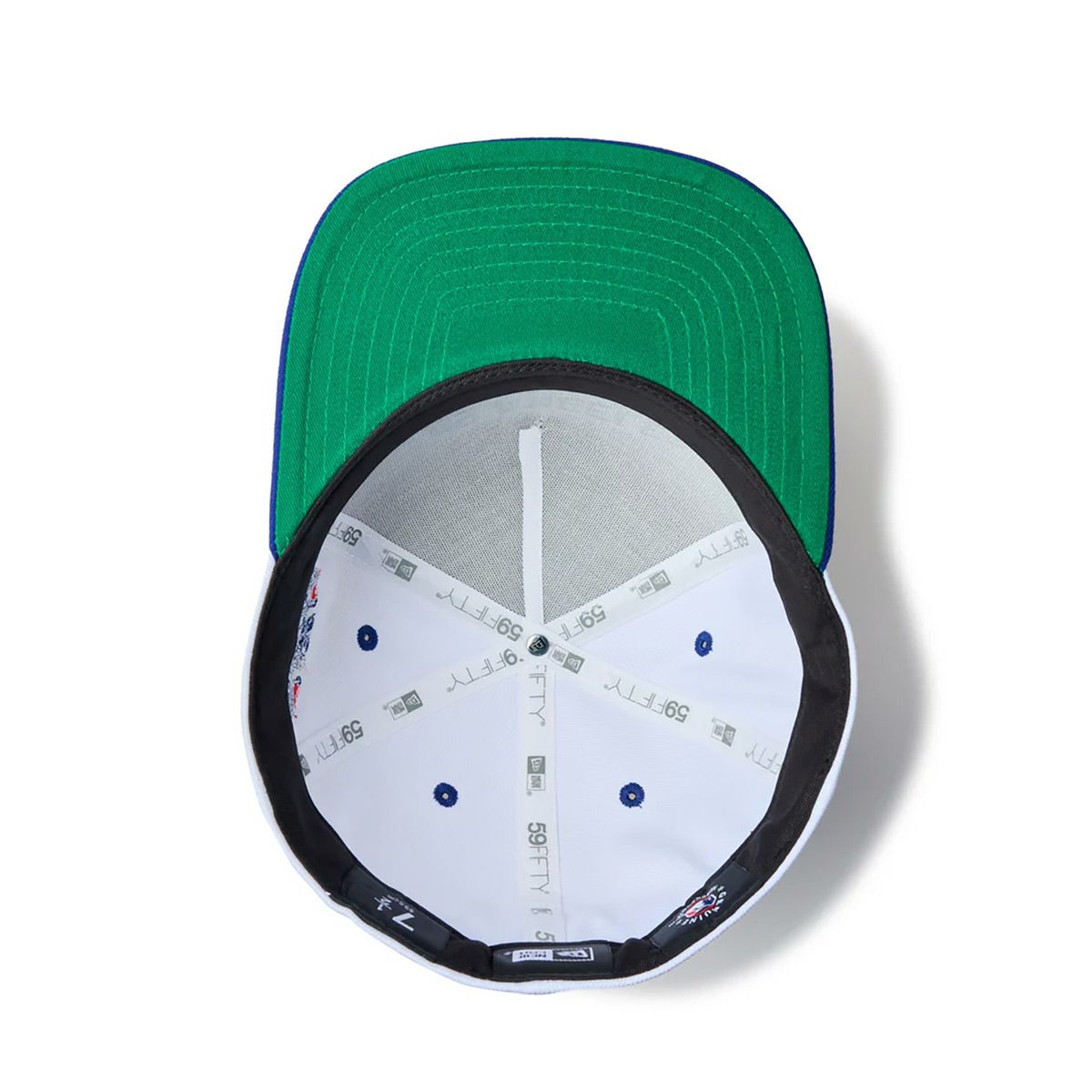 ニューエラNEWERAアウトドアカジュアル帽子キャップ59FIFTYA-FrameDodgersPackロサンゼルスドジャースホワイトダークロイヤルバイザー14388819メンズレディースユニセックス25SP春夏