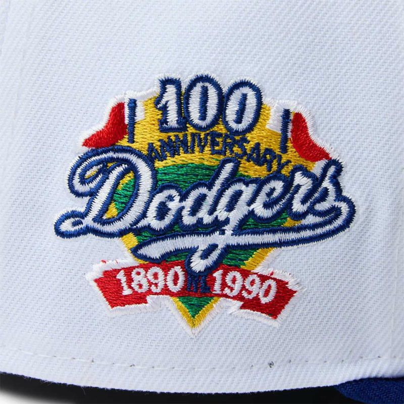 ニューエラNEWERAアウトドアカジュアル帽子キャップ59FIFTYA-FrameDodgersPackロサンゼルスドジャースホワイトダークロイヤルバイザー14388819メンズレディースユニセックス25SP春夏