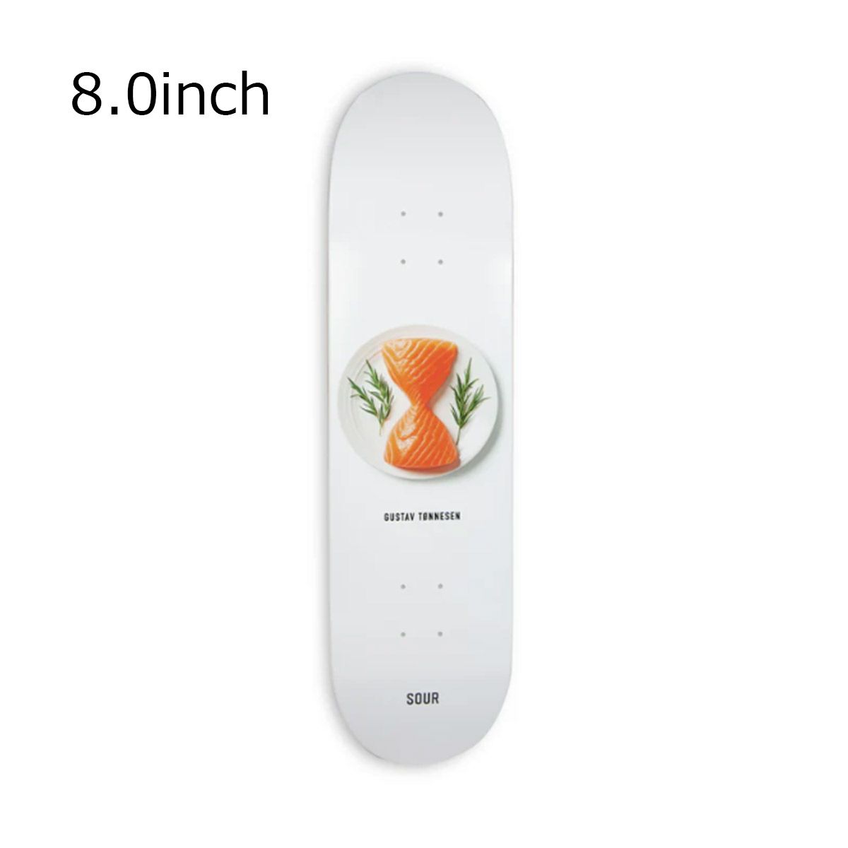 サワーSOURスケボースケートボードデッキ板GustavSalmon8.0220000030727
