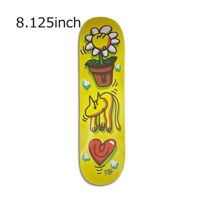 ドーカスDORCUSスケボースケートボードデッキ板ボクサージュンタロウインヴィテーションBOXERJUNTAROINVITATIONSKATEDECK8.12517341T840067-YEL
