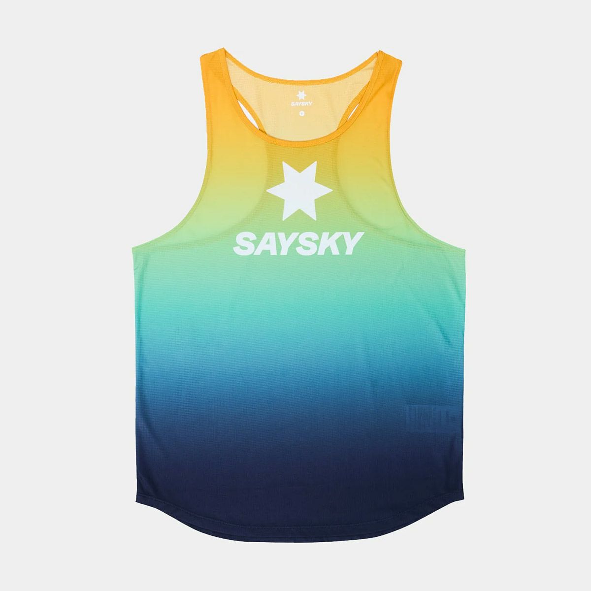 セイスカイSAYSKYランニングウェアノースリーブタンクトップDRIPDYEFLOWSINGLETNMRSI60C1032メンズ男性25SP春夏