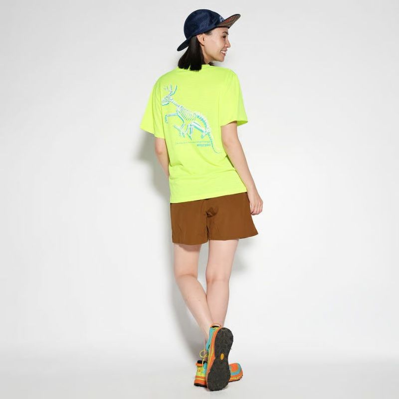 エルドレッソELDORESOランニングウェア半袖TシャツDinosaurTeeE1015115メンズレディースユニセックス25SP春夏