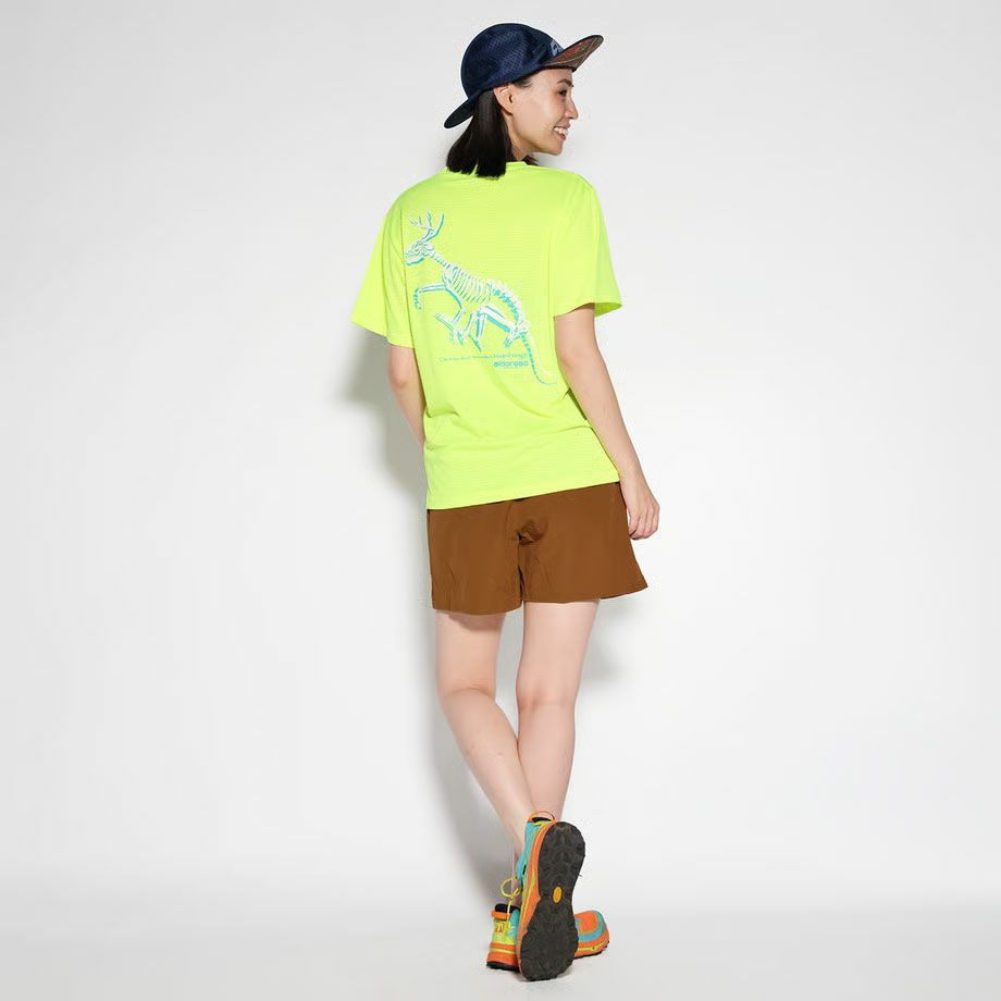 エルドレッソELDORESOランニングウェア半袖TシャツDinosaurTeeE1015115メンズレディースユニセックス25SP春夏