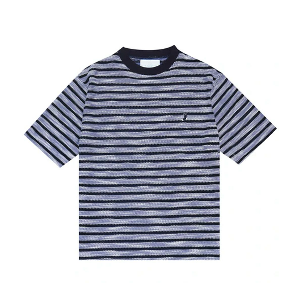 ウィムジーWHIMSYスケボースケートボードウェア半袖TシャツスラブニットボーダーSlubKnitBorderTee12231U130224メンズ男性25SP春夏