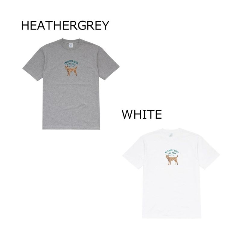 ウィムジーWHIMSYスケボースケートボードウェア半袖TシャツHOMELESSTEE12231U130233メンズ男性25SU春夏