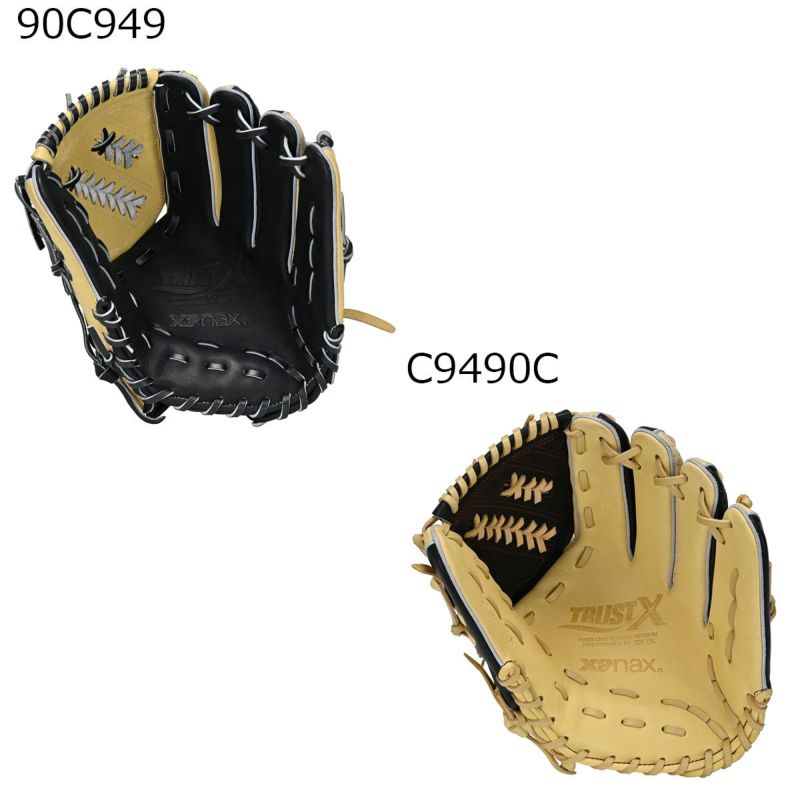 ザナックスXanaxベースボール野球ソフトボールグラブミットグローブ軟式トラストエックス投手用BRG25YT1Xメンズレディースユニセックス25SU春夏