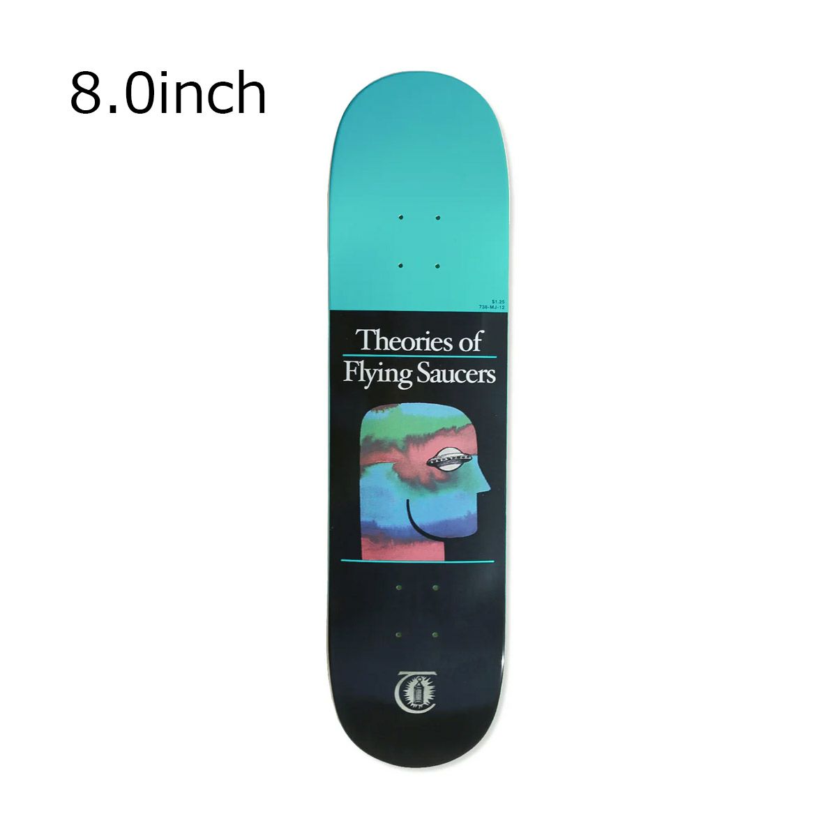 セオリーズTHEORIESスケボースケートボードデッキ板MODERNMYTHDeck8.036391SE80146