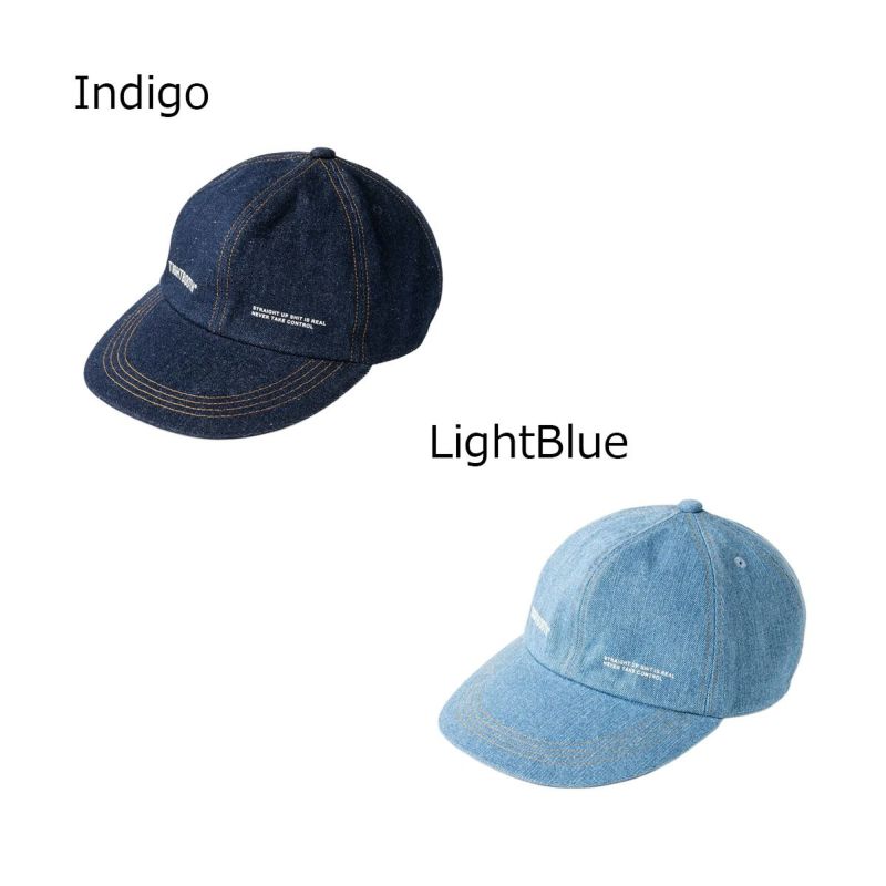 タイトブースTIGHTBOOTHスケボースケートボード帽子キャップラベルロゴデニム6パネルLABELLOGODENIM6PANELSS25-H02メンズレディースユニセックス25SP春夏