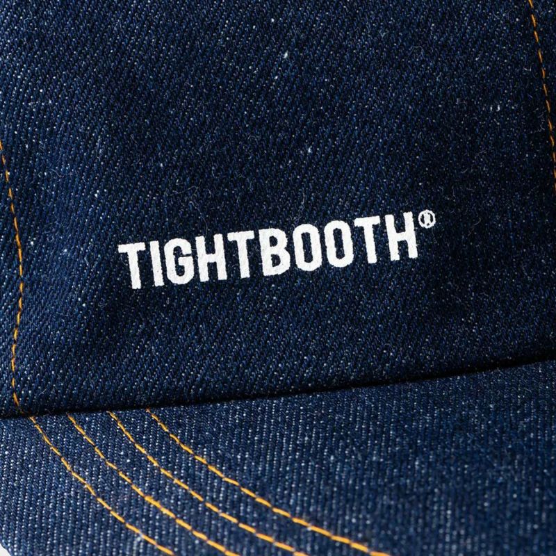 タイトブースTIGHTBOOTHスケボースケートボード帽子キャップラベルロゴデニム6パネルLABELLOGODENIM6PANELSS25-H02メンズレディースユニセックス25SP春夏