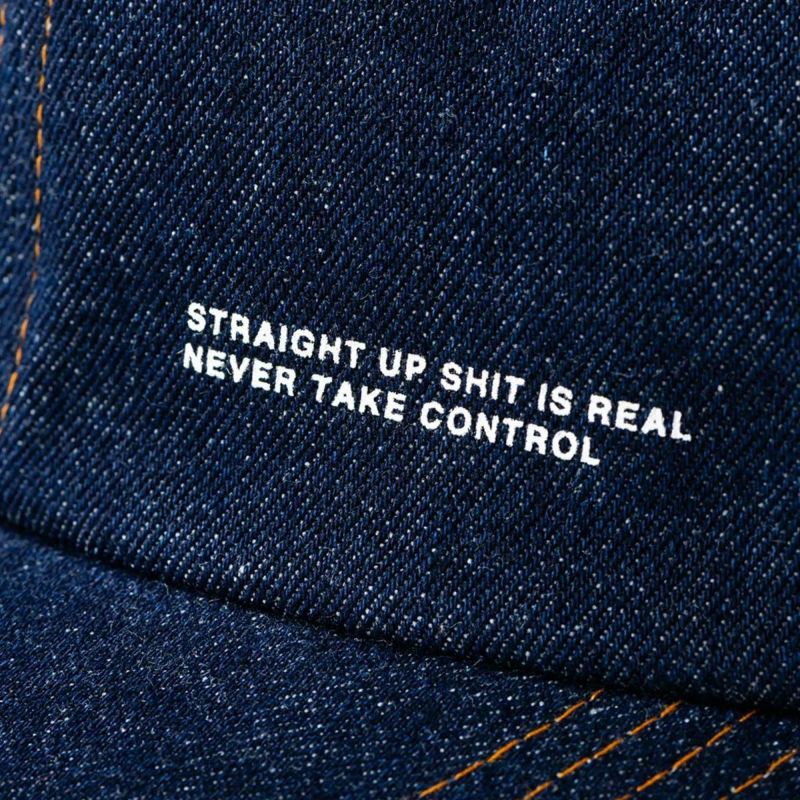 タイトブースTIGHTBOOTHスケボースケートボード帽子キャップラベルロゴデニム6パネルLABELLOGODENIM6PANELSS25-H02メンズレディースユニセックス25SP春夏