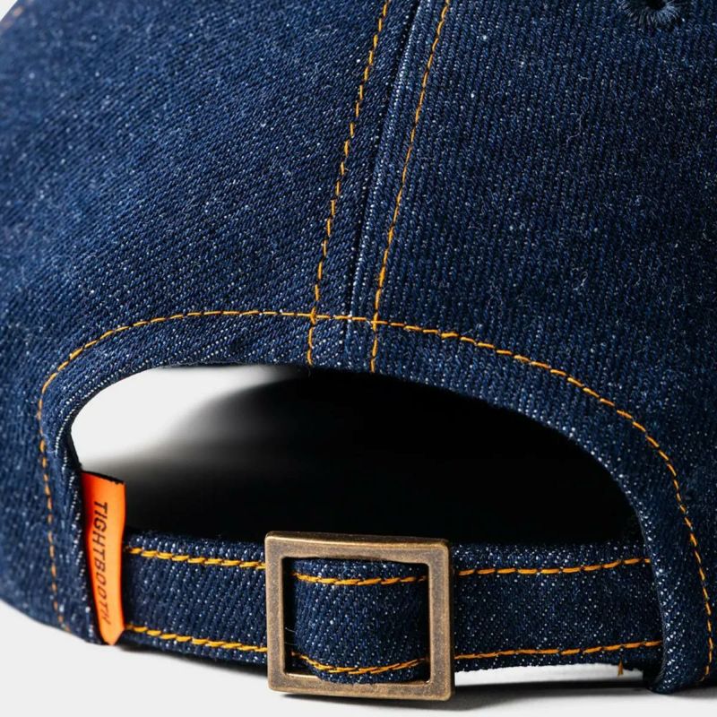 タイトブースTIGHTBOOTHスケボースケートボード帽子キャップラベルロゴデニム6パネルLABELLOGODENIM6PANELSS25-H02メンズレディースユニセックス25SP春夏