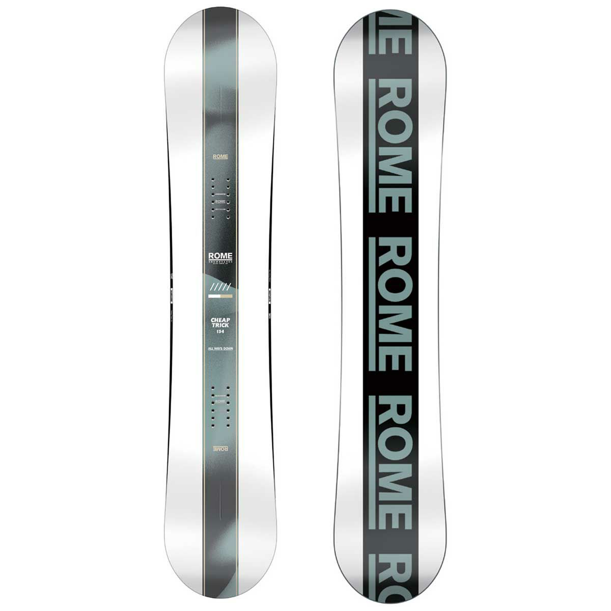 ロームROMEスノボースノボスノーボード板CHEAPTRICK21025029メンズ男性25-26