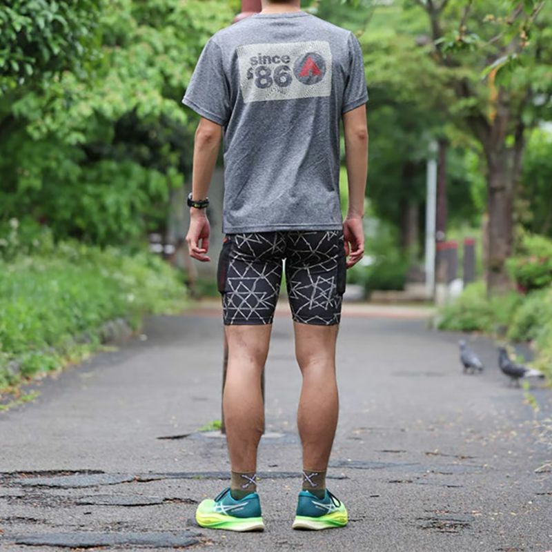 エルドレッソELDORESOランニングウェア半袖TシャツAirwalk-2TeeE1015315メンズレディースユニセックス25SP春夏