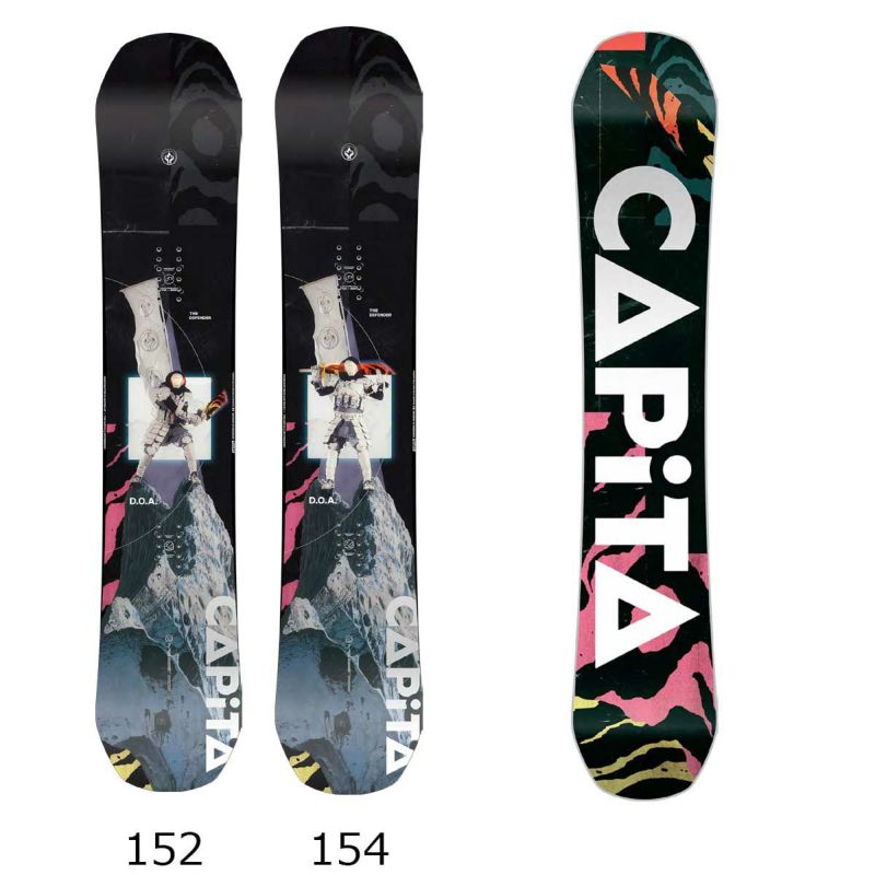 キャピタCAPiTAスノボースノボスノーボード板D.O.A.21030300メンズ男性25-26