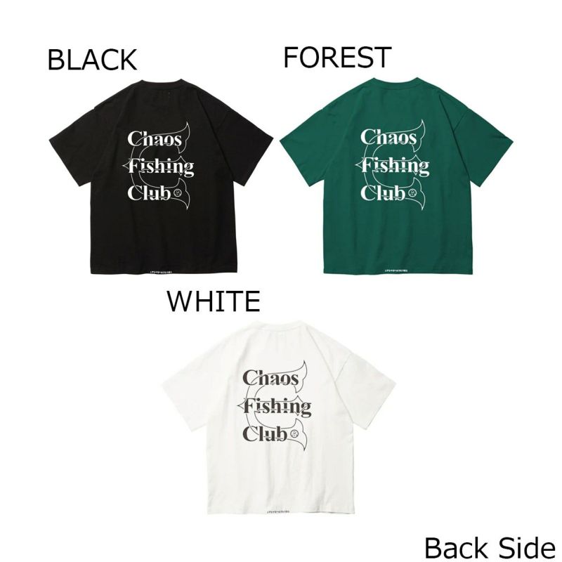 エビセンEVISENスケボースケートボードウェア半袖TシャツカオスフィッシングクラブドライロゴChaosFishingClubDRYLOGOTEE25SS-CFC07メンズ男性25SP春夏