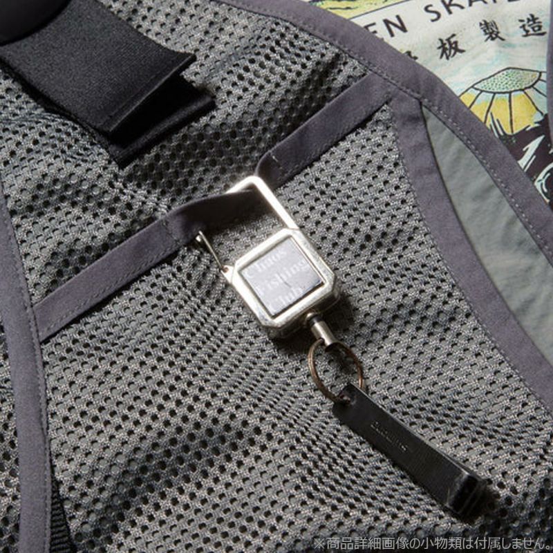 エビセンEVISENスケボースケートボードウェアベストバトルフィッシュベストBATTLEPHISHVEST25SS-JK05メンズ男性25SP春夏