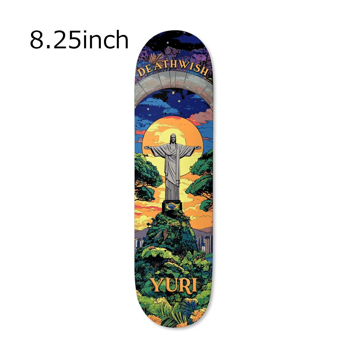 デスウィッシュDEATHWISHスケボースケートボードデッキ板YFTheRedeemer8.2501-01-1997