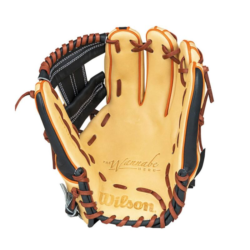 ウイルソンWilsonベースボール野球ソフトボールグラブミットグローブ軟式THEWANNABEHERODUAL内野手用1723型WBW103059メンズレディースユニセックス25SP春夏