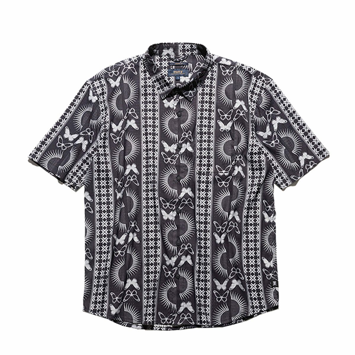 ロアークリバイバルROARKREVIVALサーフィンサーフウェア半袖シャツSONSOFTHESUNBLESSUPSSRWJ1120メンズ男性25SU春夏