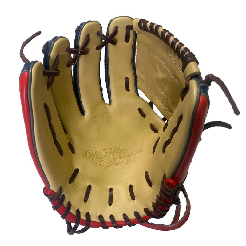 ウイルソンWilsonベースボール野球ソフトボールグラブミットグローブ女子ソフトボール用WILSONQUEENDUAL投手用S1型WBW103142レディース女性25SP春夏