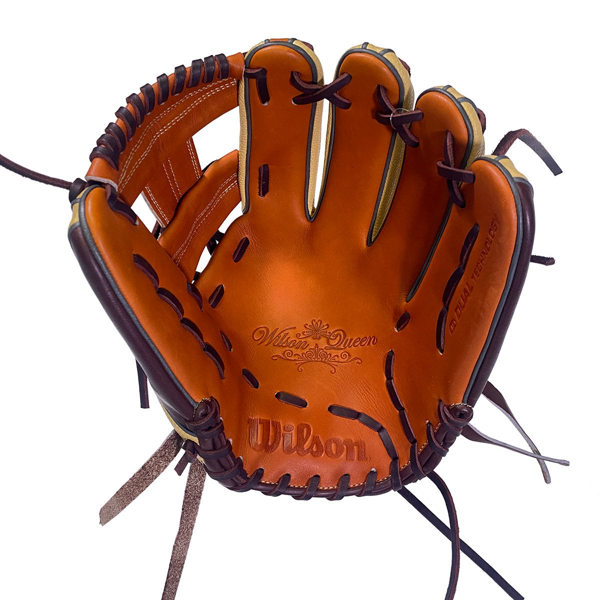 ウイルソンWilsonベースボール野球ソフトボールグラブミットグローブ女子ソフトボール用WILSONQUEENDUAL内野手用87型WBW103151レディース女性25SP春夏