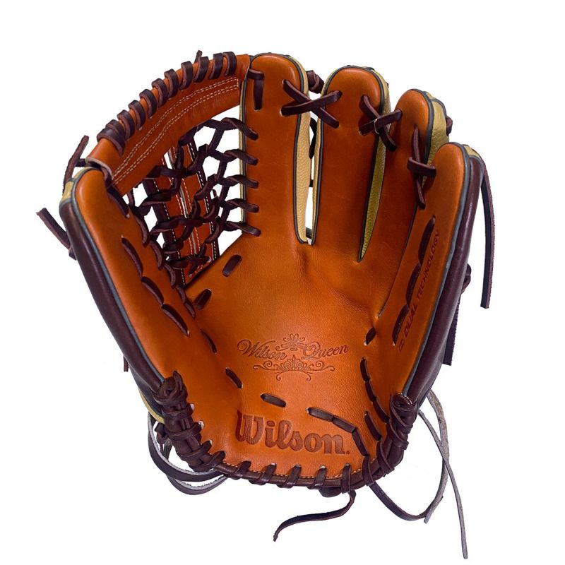 ウイルソンWilsonベースボール野球ソフトボールグラブミットグローブ女子ソフトボール用WILSONQUEENDUALユーティリ用95型WBW103154レディース女性25SP春夏